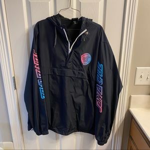 Santa Cruz Anorak 1/4 zip Rain Jacket